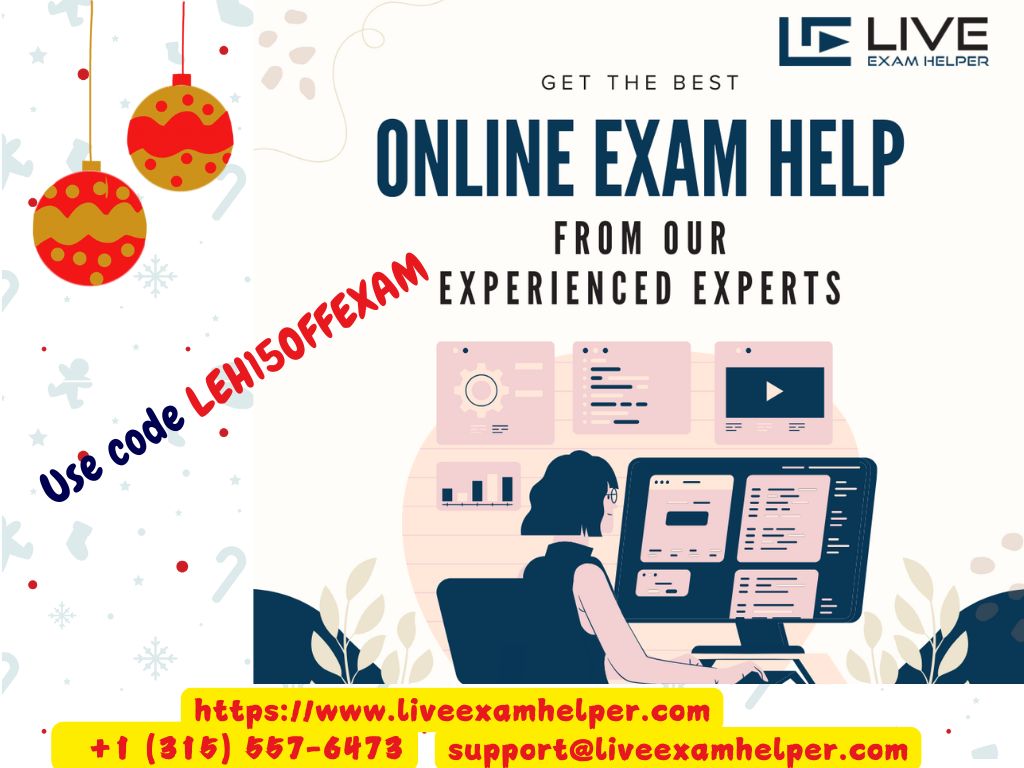liveexam_helper's tweet photo. This holiday season, ace your exams with 15% OFF! 

Get expert help for all your tests—timely, high-quality, and budget-friendly.
🎁 Use code LEH15OFFEXAM to unlock the offer!
Don’t wait—DM us now &amp; let’s secure your A+! 

Visit https://t.co/pVyednK79A
#HolidayOffer #ExamHelper https://t.co/tl4tT2QrKh