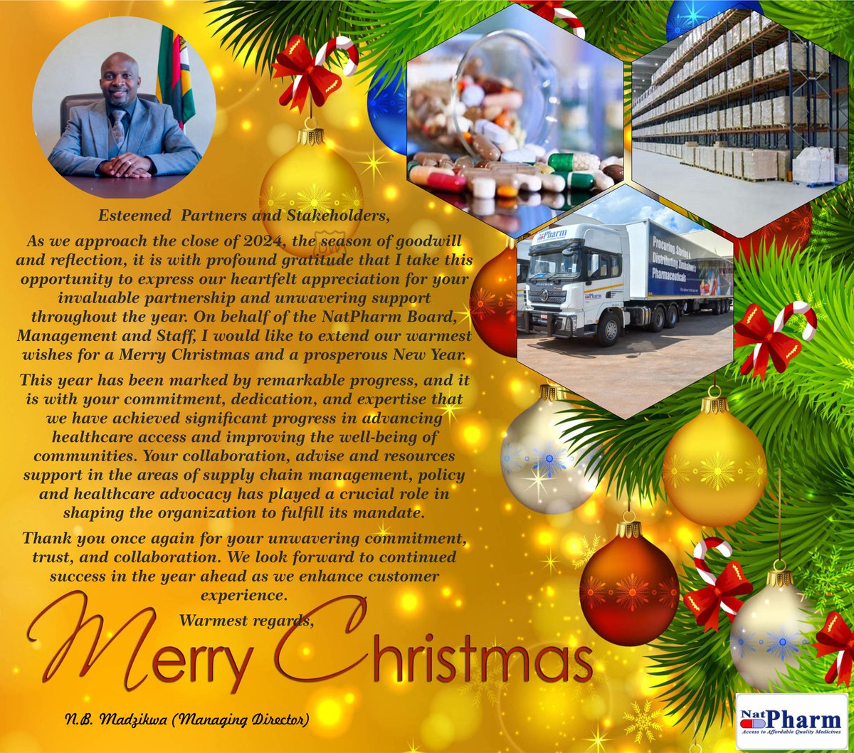 NatPharm Zimbabwe tweet media