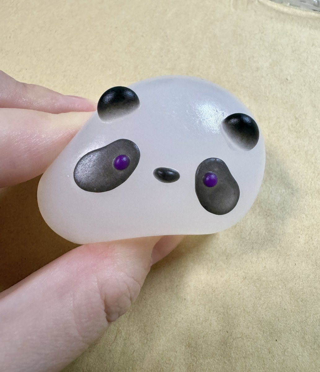 AlleyMagic2nd's tweet photo. グミ触感のパンダも出来上がった🐼 https://t.co/V81qDkfNcF