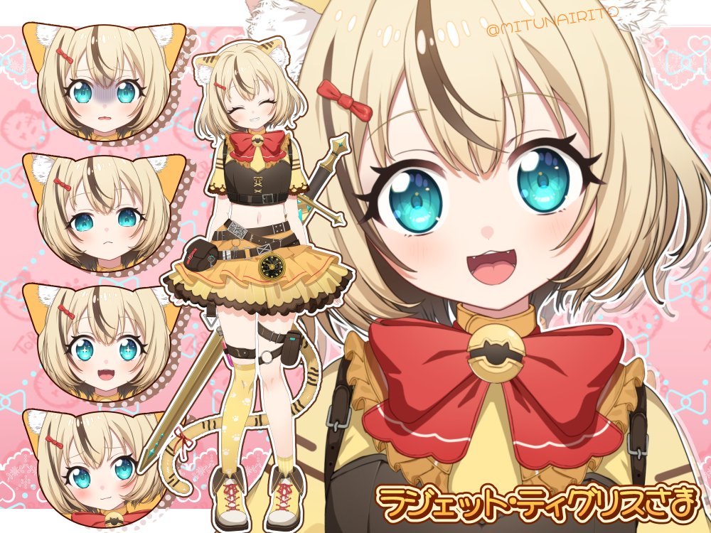 こちらbondlive所属 ラジェット・ティグリス様のイラスト・モデリング ...