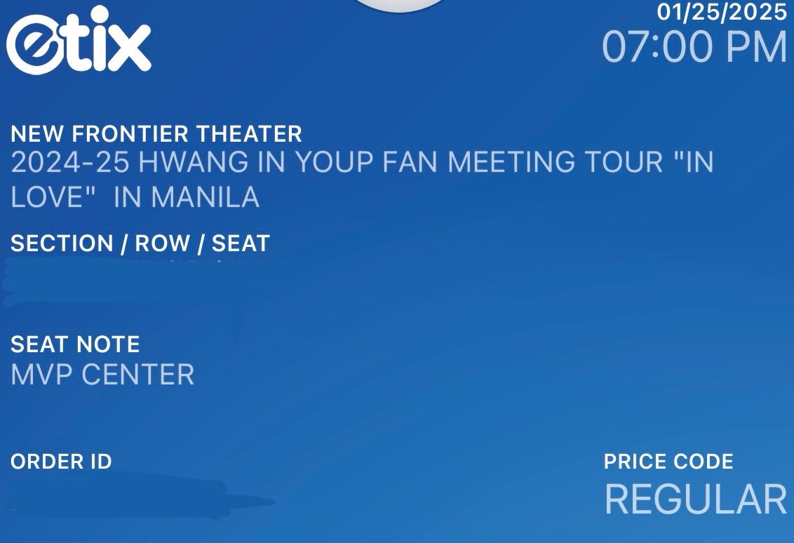 clsa08's tweet photo. Thank you, @NicoGee101 for securing a good seat for me! Di ko na alam kung pang-ilang bili ko na, pero pag nagpa-assist talaga sayo, sure na maganda ang makukuhang seat!!! See you for the 3rd time, HIY 😍
#HWANGINYOUP #VLCTProofs https://t.co/0uKvr5p0sm