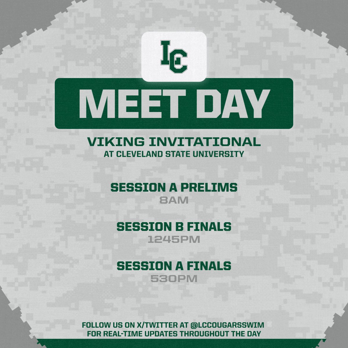 lccougarsswim's tweet photo. "Biggest pre- post-season meet of the year," according to one swimmer on the team. 
A lot of fast times at this meet - we'll see where we stand with two months to go in the season.
#lakecatholic #swimming #leaveyourmark #nobodycares https://t.co/T1rhanpeYg