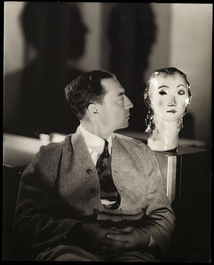 Buster Keaton, por George Hurrell.