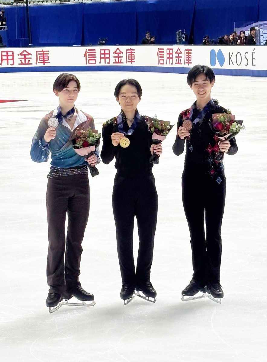 第93回全日本フィギュアスケート選手権大会2日目の競技が終了しました