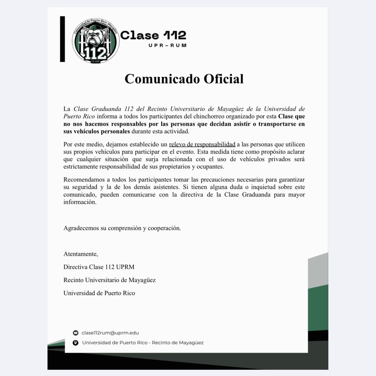 Clase 112 - RUM tweet media