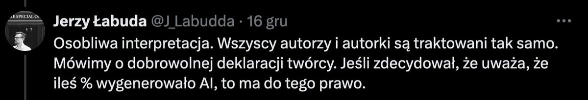 J_Labudda's tweet photo. @JPKolczynski @jabrzoza @zaiks_org_pl @ZbigniewOkon Chyba zataczamy koła :) https://t.co/Q3Mw8InYxx