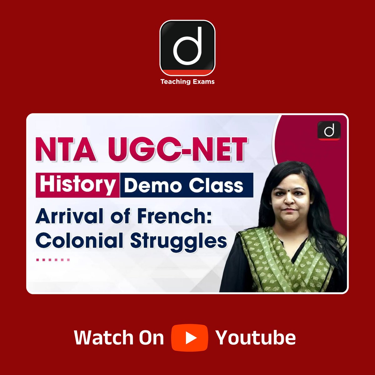 Drishtiteaching's tweet image. Arrival of the French in India | UGC-NET Paper-2| History (English) | Drishti Teaching Exams
Video link: youtu.be/u1c0J0Rv2nI
#UGCNETPaper2 #History #ModernIndia #FrenchInIndia #DrishtiTeachingExams