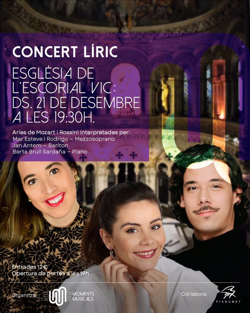 Ja ha arribat el dia !
Avui a l’Església de l’Escorial de Vic.
Que voli la veu !! 

open.spotify.com/track/1qxoptgE…