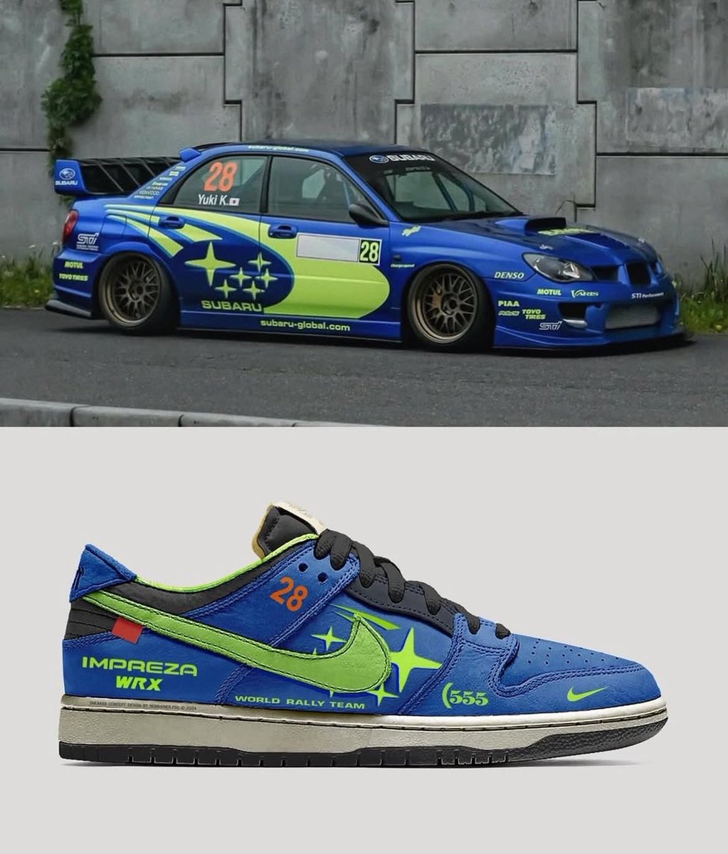 Impreza inspired dunk