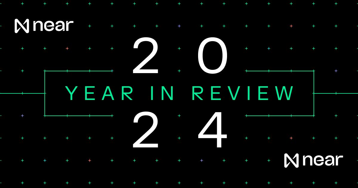 40m monthly active accounts.

8m+ daily transactions.

6 shards.

ATH in natively issued stablecoins.

In 2024 you never stopped shipping.

The dawn of AI is upon is.

At the center of it all? You.