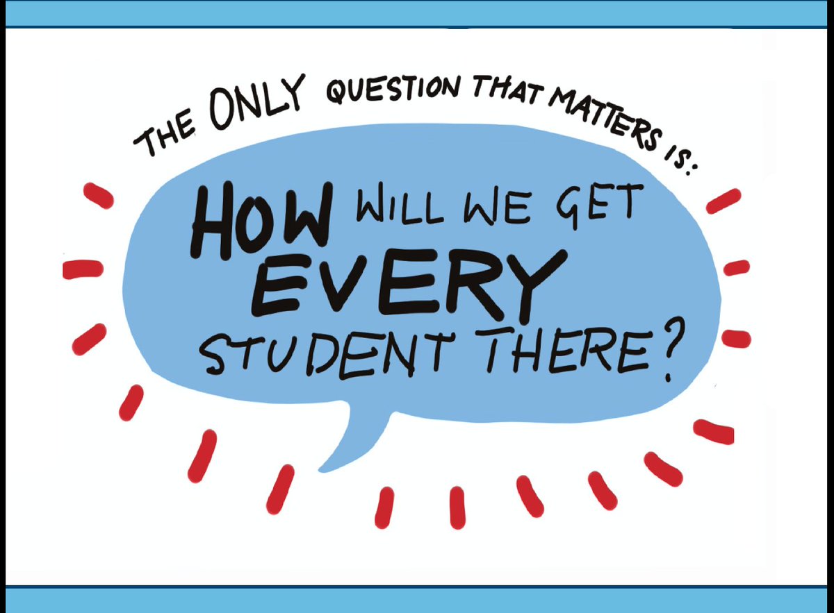 The real question isn’t about ‘some’ or ‘most.’ It’s about EVERY. How will we ensure every student reaches success?
#RuthlessEquity