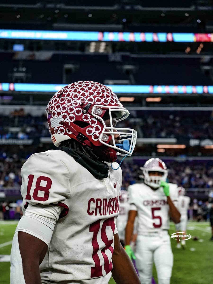 Patrick Wright (@patrickwright30) on Twitter photo Junior season highlights!
13-0 6A State Champs๐๐
Highest scoring team in program history (41.2ppg)
5โ10 189lbs 2026
RB, CB, S, OLB
A versatile player
13 games, 694yards 9tds
hudl.com/v/2RKDMx
<a href="/Crimsonfootball/">Crimsonfootball</a> <a href="/spurrlyman/">Adam Spurrell</a>
<a href="/JaredMartyMN/">Jared Martinson</a> <a href="/SportsandLeader/">Sports and Leadership Academy 501(C)(3) ๐ฑ๐ท๐</a> Junior season highlights!
13-0 6A State Champs๐๐
Highest scoring team in program history (41.2ppg)
5โ10 189lbs 2026
RB, CB, S, OLB
A versatile player
13 games, 694yards 9tds
hudl.com/v/2RKDMx
<a href="/Crimsonfootball/">Crimsonfootball</a> <a href="/spurrlyman/">Adam Spurrell</a>
<a href="/JaredMartyMN/">Jared Martinson</a> <a href="/SportsandLeader/">Sports and Leadership Academy 501(C)(3) ๐ฑ๐ท๐</a>