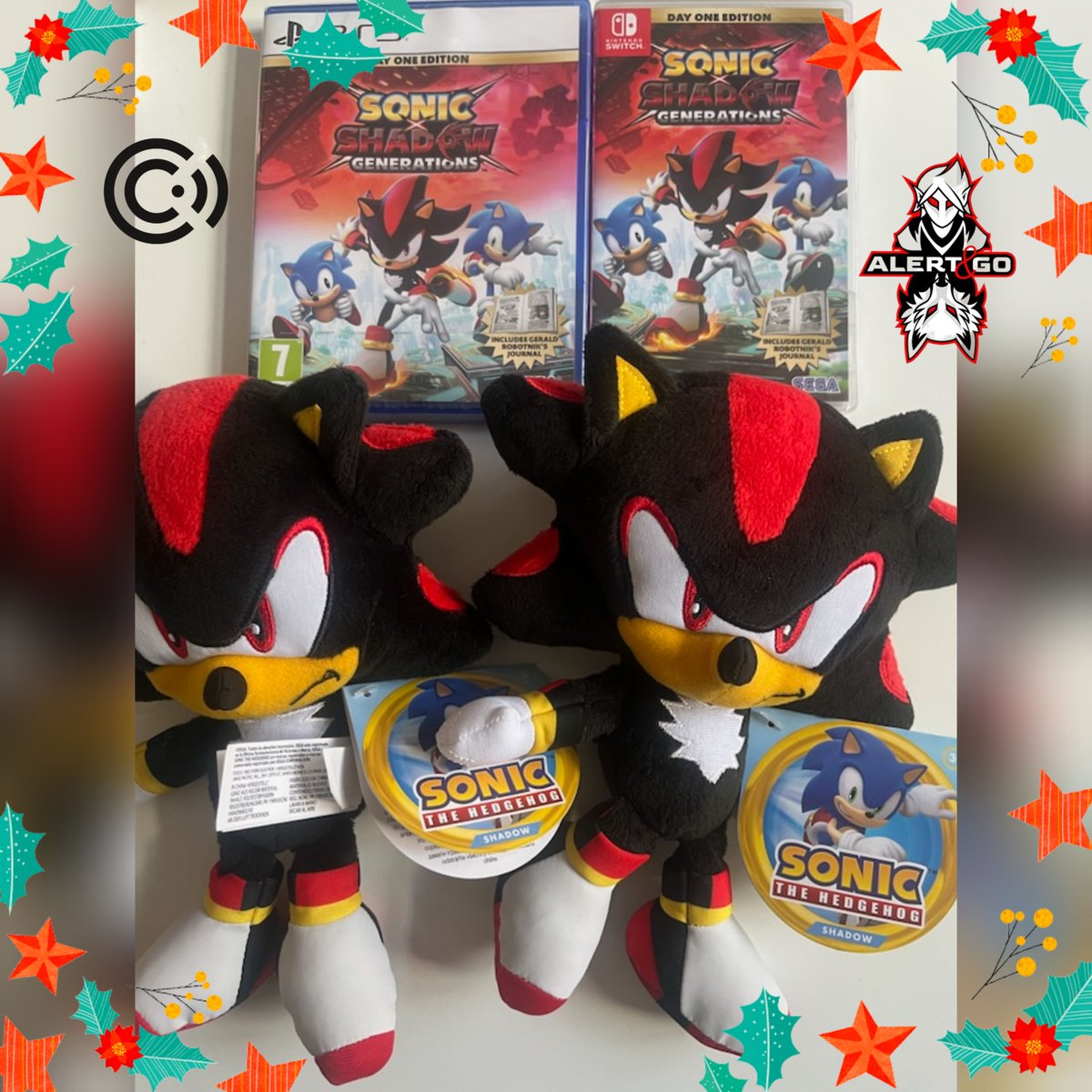 AlertEtGo's tweet image. 🎁 Concours deux gagnants un jeu + une peluche #SonicShadow offerts par @cosmocover
🎄Follow @AlertEtGo
☃️RT ce tweet
🎅 Tague un ami
Lien du jeu ➡️ alertetgo.com/sonic-x-shadow…
Fin du concours dans 7 jours