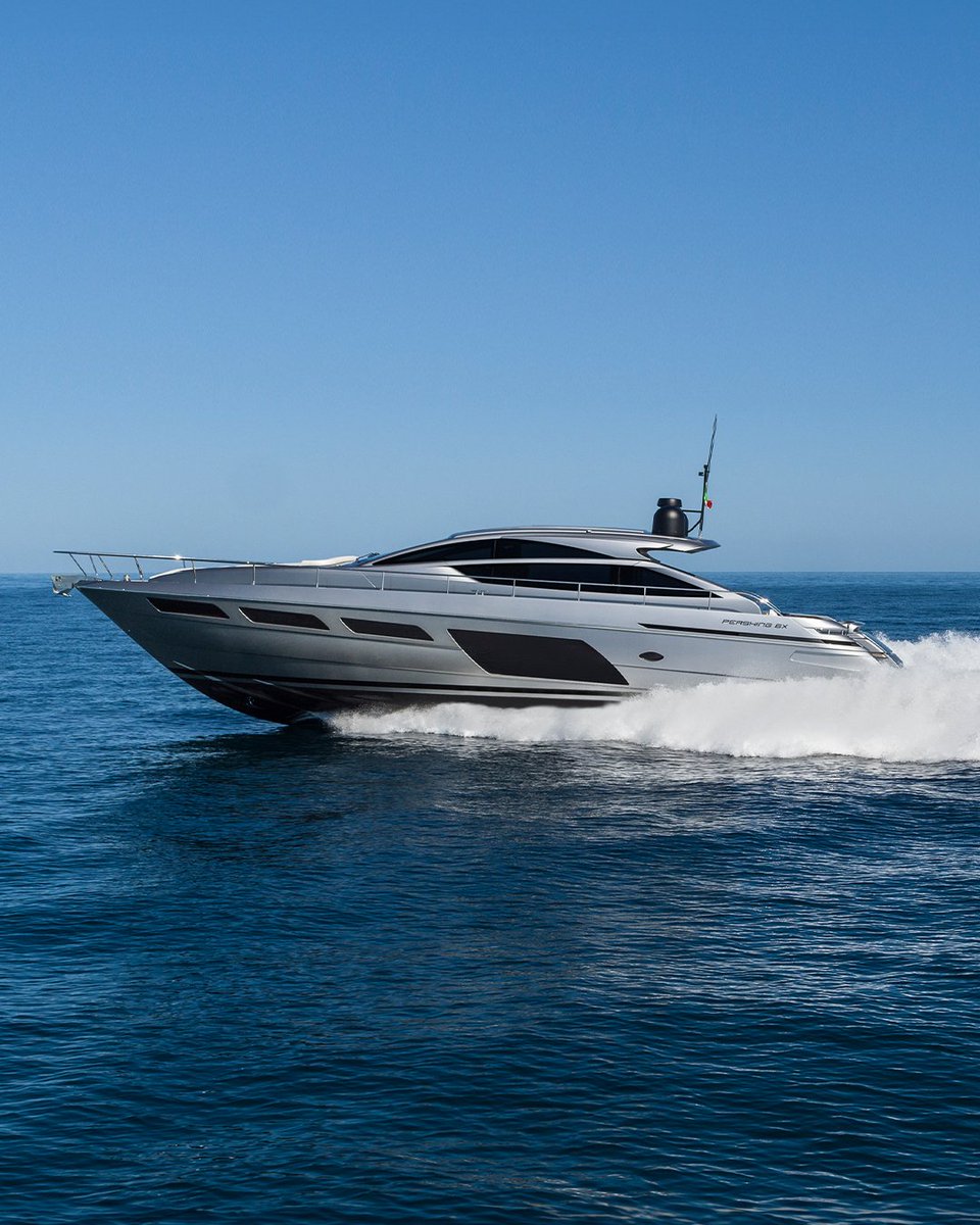 pershingyacht's tweet photo. Racing ahead at a searing 48 knots.
Pershing 6X. Defiant by nature.
#TheDominantSpecies
#DefiantByNature
#RevolutionaryLuxury
#FerrettiGroup #KeepBuildingDreams #ProudToBeItalian ๐ฎ๐น #MadeInItaly
https://t.co/q6s2qIBL6D https://t.co/RaYsTy5h28