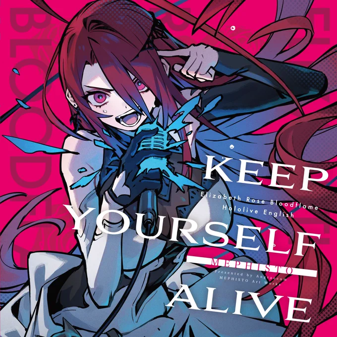 #C105 新刊『Keep Yourself Alive』ホロライブEN(ERB中心)イラスト集ですにて通販予約開始しました!→ 
