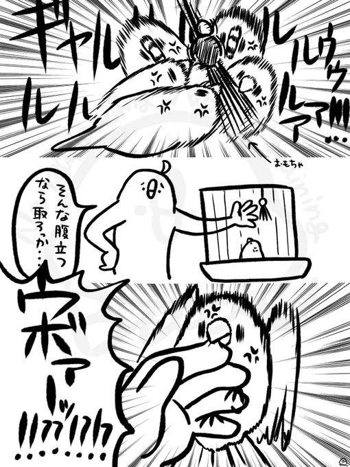 文鳥「いらん事すんなやゴルァァァァ!!!!!!!!!!!!💢💢💢💢💢💢」 