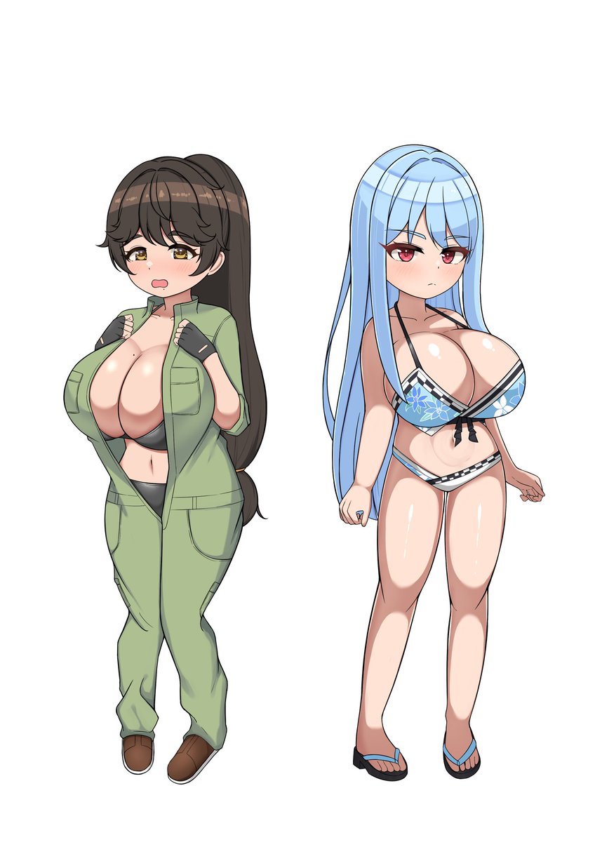 お品書き用に描いた氷織さんです。
事務員さんは夏コミお品書きから続投です。 