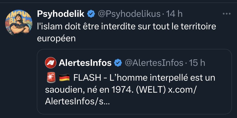 MickNovitch's tweet image. L’extrême droite doit être interdite sur tous les territoires.