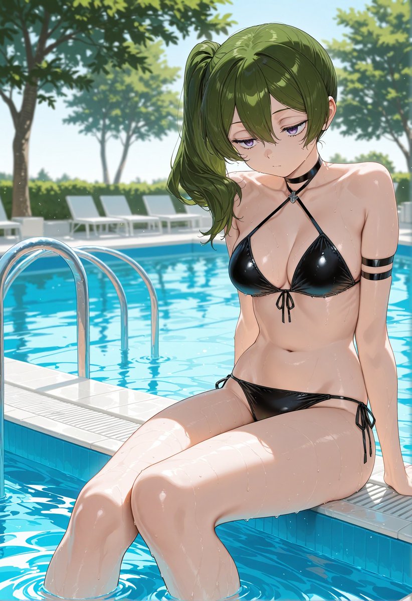 プールサイド de ユーベルちゃん