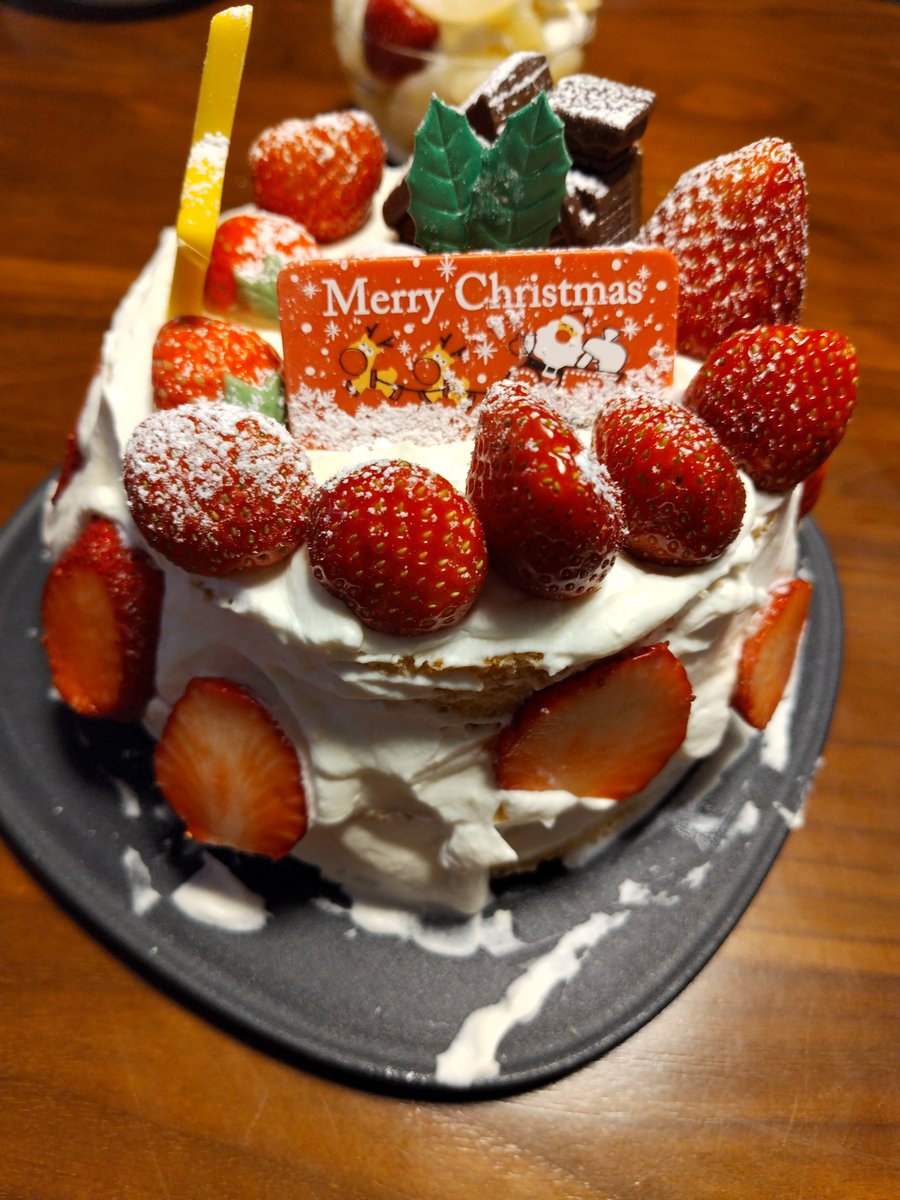 373_schecter's tweet photo. 姪っ子と作ったケーキ。 https://t.co/OHXXf9XjDP