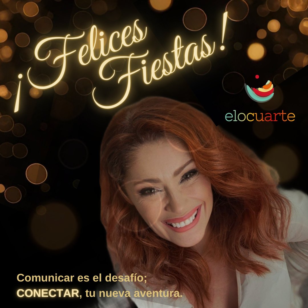 La Comunicación es arte: natural, sensible, atrevida y apasionada. Te invito a incorporarla así como una actitud, para exprimir y explorar todo lo bueno que nos traen los nuevos días.

#FelicesFiestas #FelicesMomentos #comunicación #conexión #hablarenpúblico