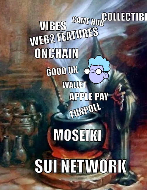 yes, i'm cooking something on <a href="/SuiNetwork/">Sui</a> 💧