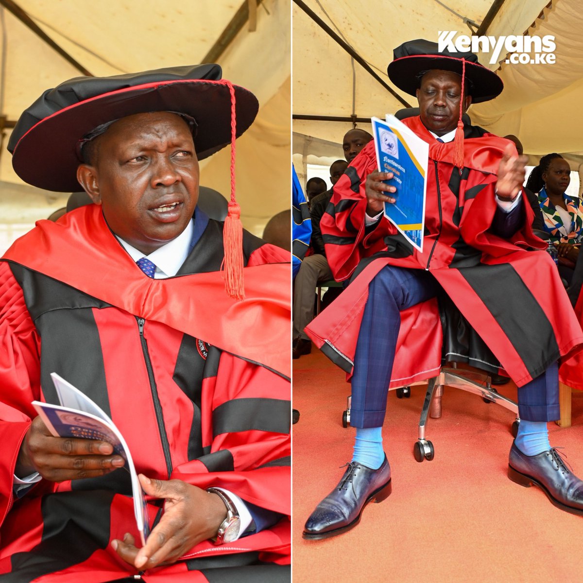 EngRajoke's tweet photo. Oscar Sudi getting an  Honorary PhD from Eldoret University for Leadership must be the biggest joke of the year! 😂😂😂😂

Trends;
Condolences Eldoret Joho Libya Mai mahiu Kimende #Terroristattack Mercy Keino Uhuru Kenyatta Kikuyus https://t.co/PzSNrOHbaW