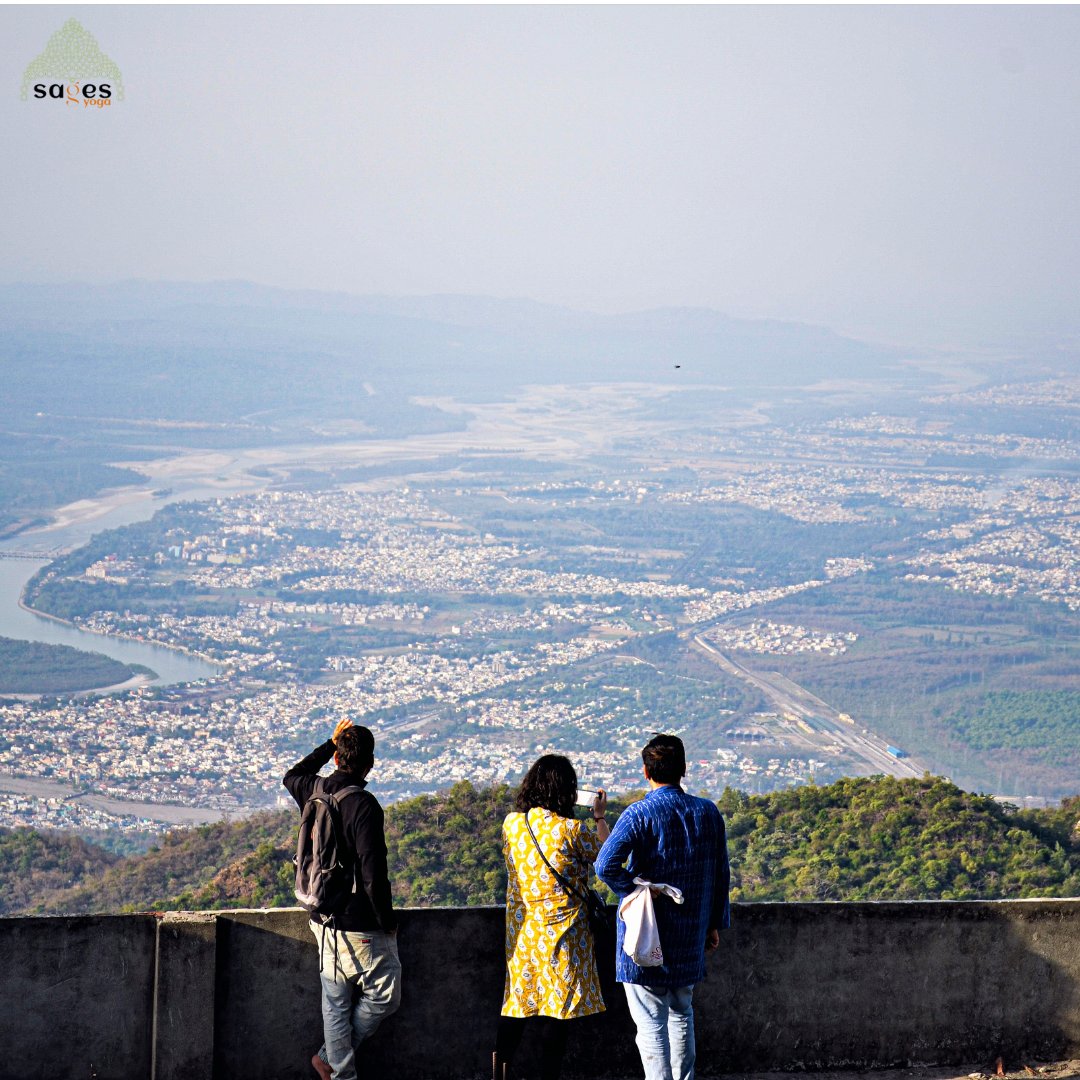 SagesYoga's tweet photo. Overlooking the stunning expanse of Yoga Nagari, Rishikesh https://t.co/hO0M6sM8rV