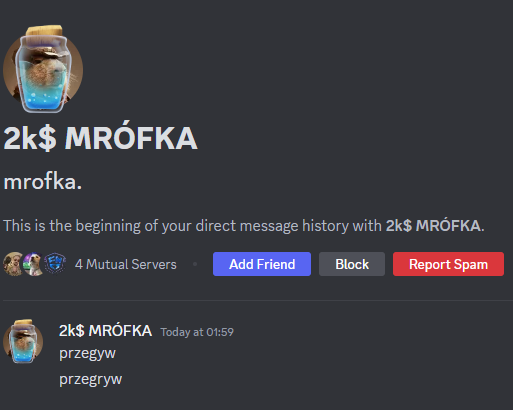 jakis fan do mnie wypisuje