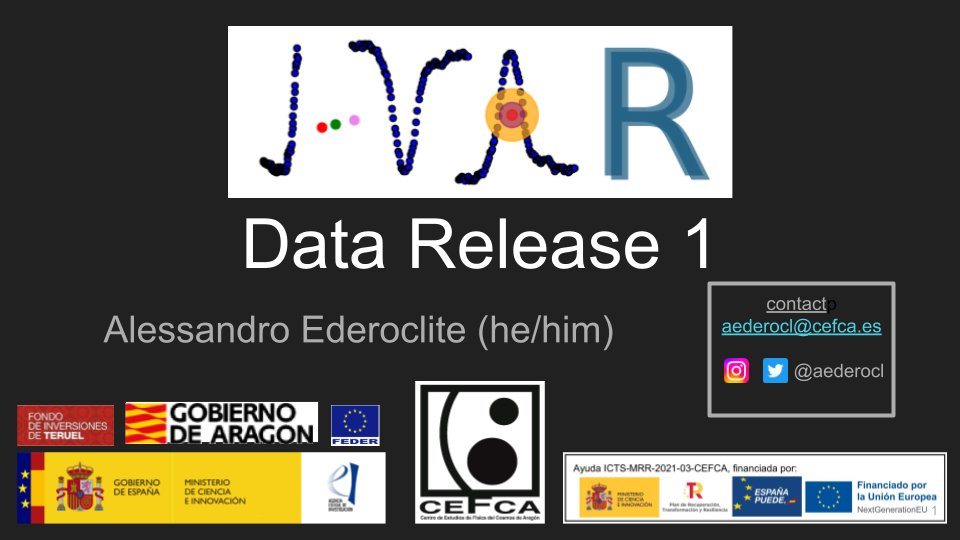 aederocl's tweet photo. The highlight of the year, of course, is that thanks to the good will of a few people, we published the first public data release of #JVAR . https://t.co/HjnYhjW9CZ