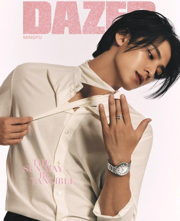 Mingyu of SEVENTEEN for Dazed Korea, 2022.