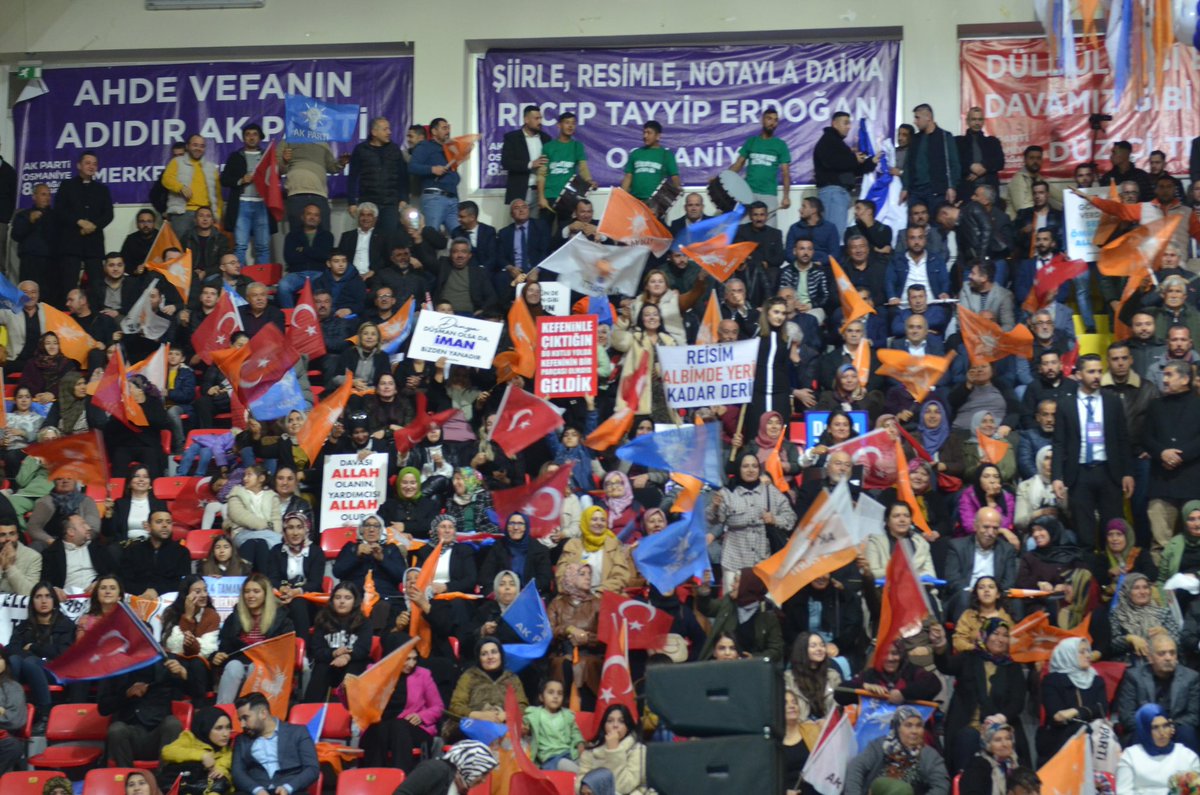 farukaytek's tweet photo. ❝AK Parti, milletimizin iradesini esas alarak kardeşlik ve dayanışma ruhuyla geleceğe yürüyen bir dava hareketidir.❞

Osmaniye 8. Olağan İl Kongremizi, kardeşliğin, dayanışmanın ve birlikteliğin hakim olduğu coşkulu bir atmosferde gerçekleştirdik.

Bu kutlu yürüyüşte güven tazeleyen Osmaniye İl Başkanımız Mehmet Sadi Binboğa ve Yönetim Kurulu Üyelerine başarılar diliyor, bugüne kadar özveriyle çalışan tüm dava arkadaşlarımıza teşekkür ediyorum.

📍 Osmaniye