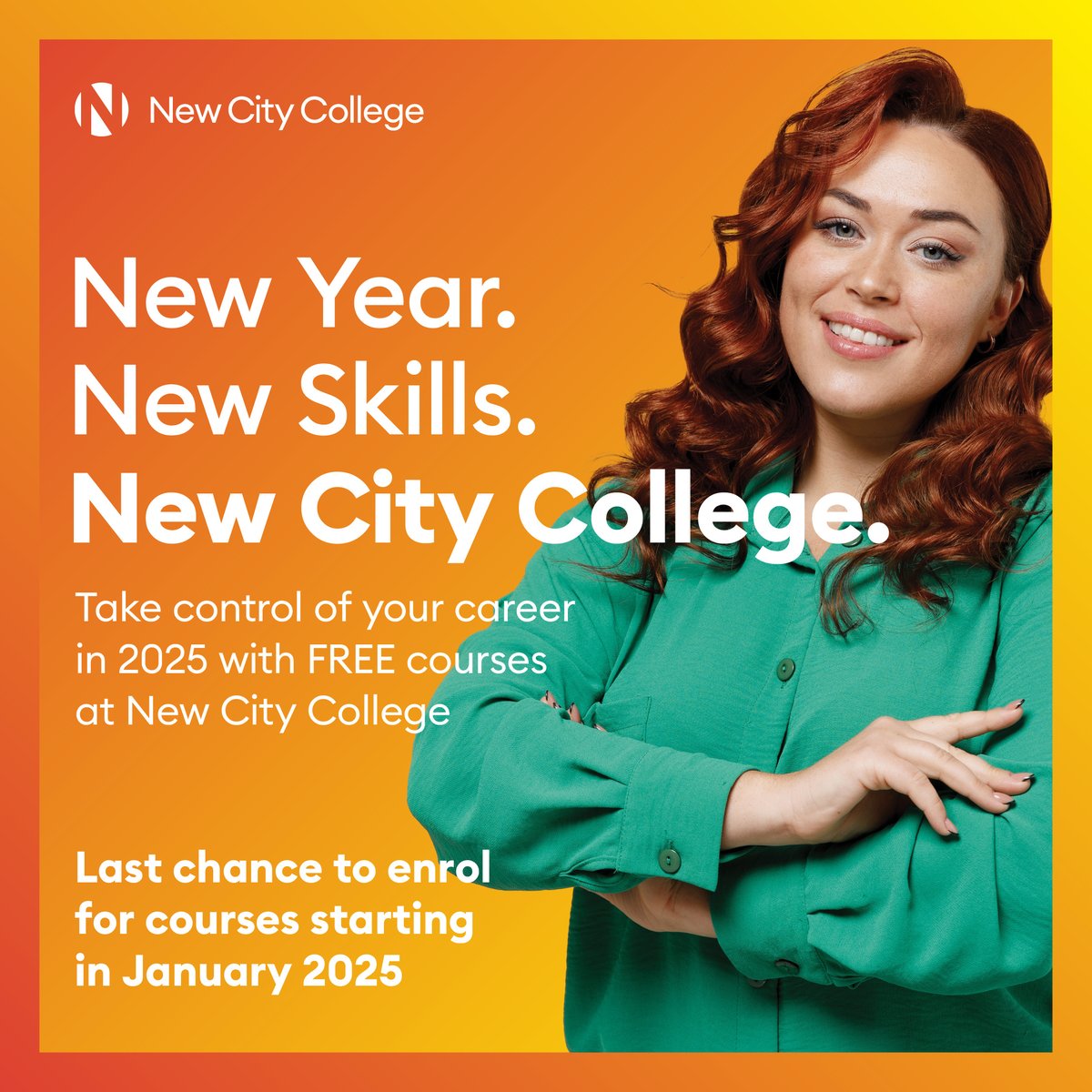 New Year. New Skills. New City College.

Unlock essential skills to take your career or business to the next level with our FREE courses.

Last chance to enrol in January!

Find out more here:eu1.hubs.ly/H0fvYDC0