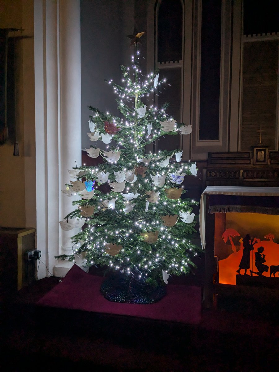 PilgrimsHospice's tweet image. Thank you to all who remembered for #TreesOfLove 2024. Together, you've helped raise an incredible £50,159 and counting! Doves are available for you to visit during the festive season. If you'd like to dedicate a dove, you still can, simply visit: pilgrimshospices.org/treesoflove 🎄 🕊️ 💙