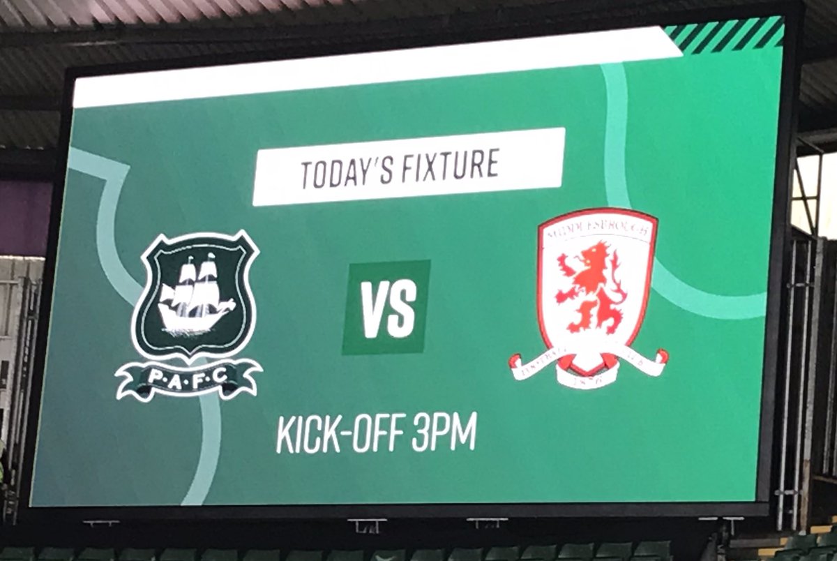 PilgrimPhilip's tweet photo. Damp with grey skies over HP for this afternoon’s fixture v Middlesbrough. Full AD Soccersight commentary available from 2.45 pm. @Argyle #argyle #soccersight #LevelPlayingField https://t.co/OSHynBKRjl