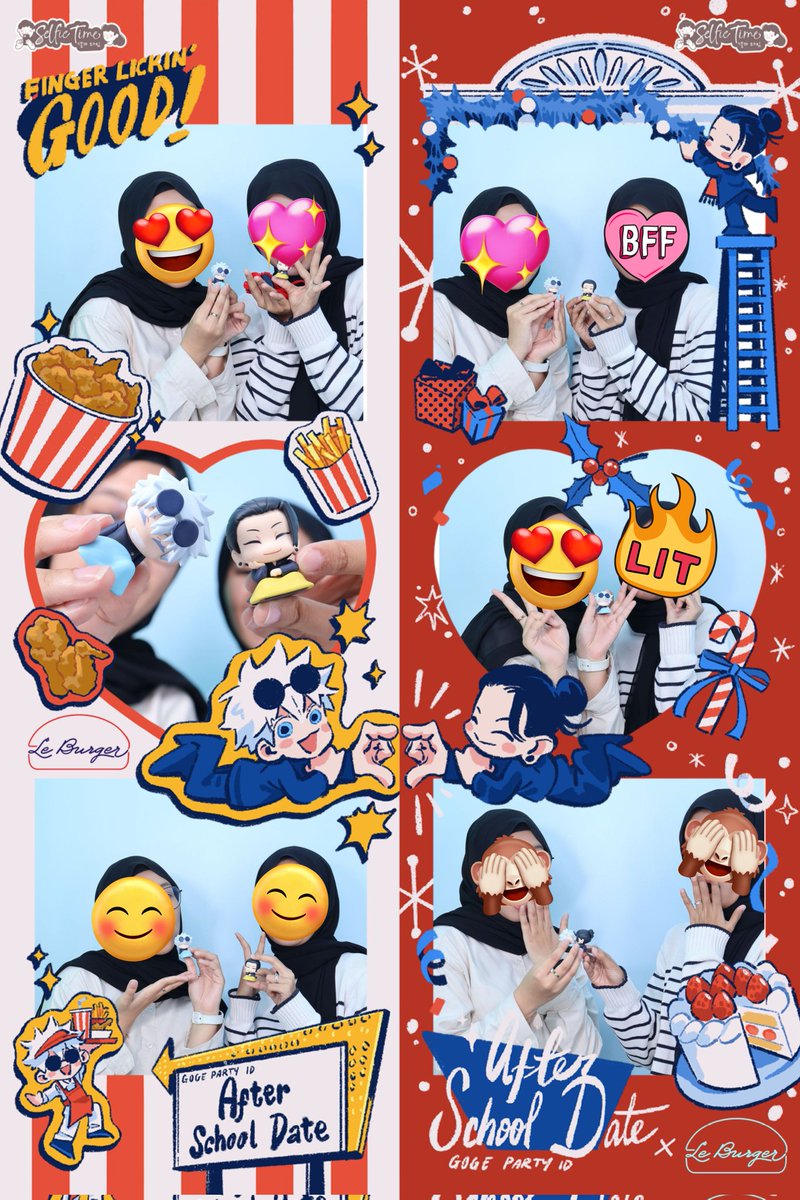 lovblastt's tweet photo. Today's fun is bringing home photobooth frame lucu by @GoGePartyID (finally) 🥳🥳
Ps. Pemaksaan mereka jubjub 🫠
#GOGEPARTYID #TheStrongestDuo #DateNightWithBurgers https://t.co/6xHaqG9H8P
