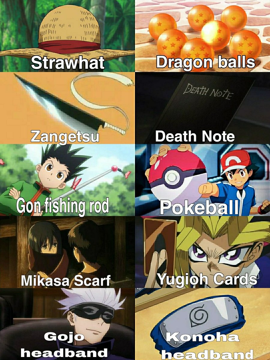 What is the most iconic anime item to ever exist ?