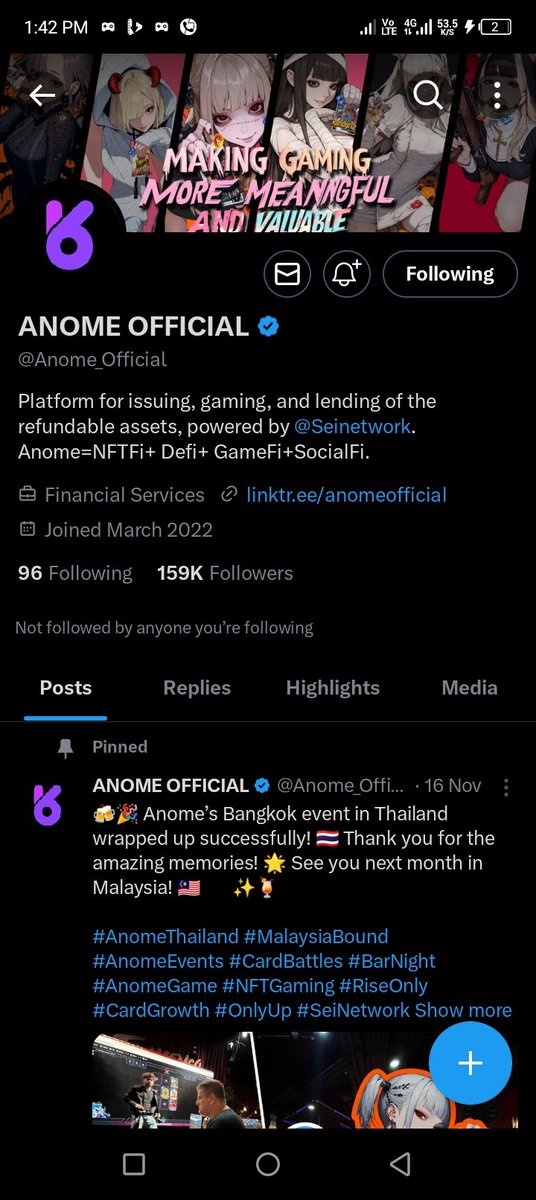 KennyAsher's tweet photo. The game is smooth @Anome_Official and @Jambotechnology https://t.co/JIg5mdj9uw