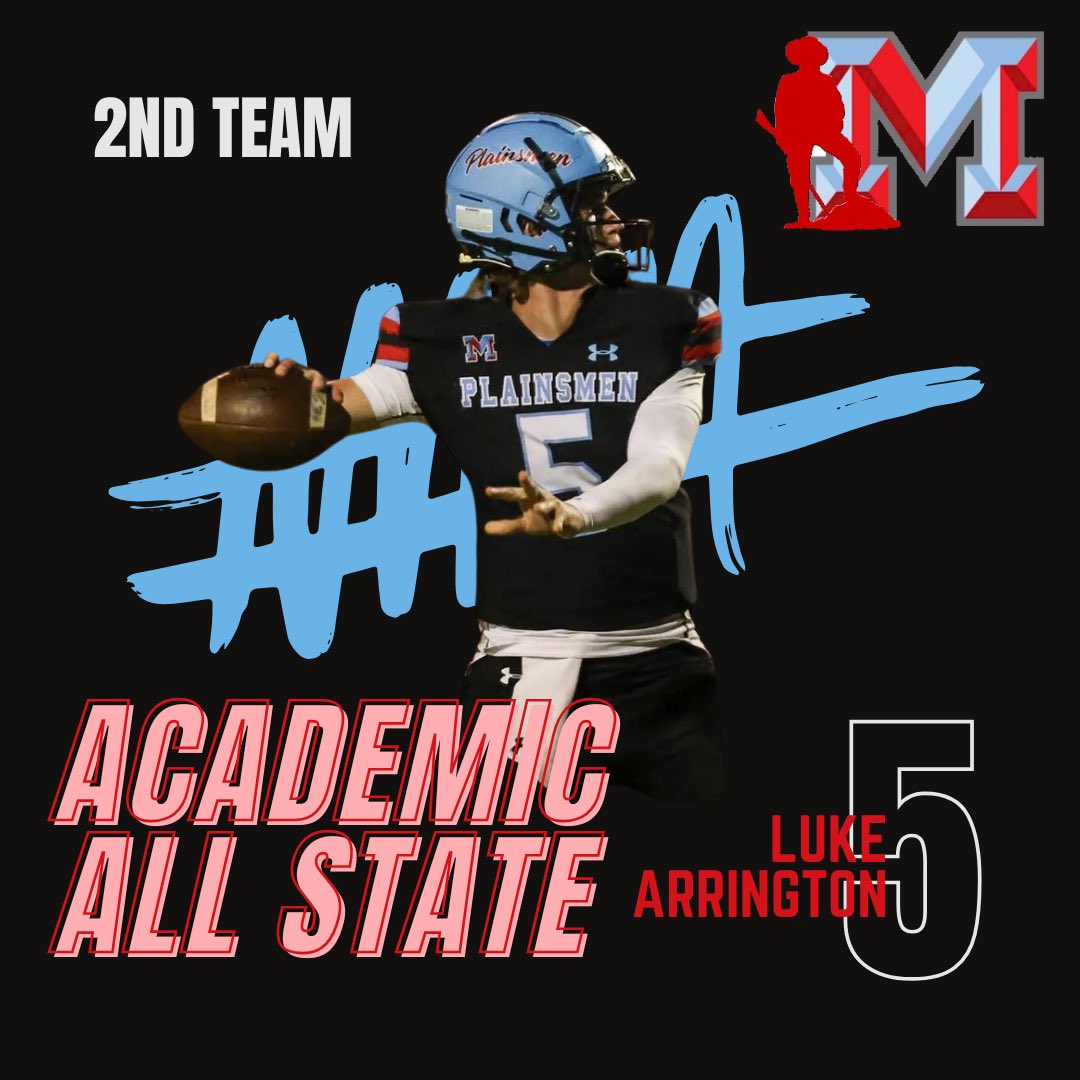 Congratulations <a href="/LukeArrington3/">Luke Arrington</a> #TMW #StudentAthlete