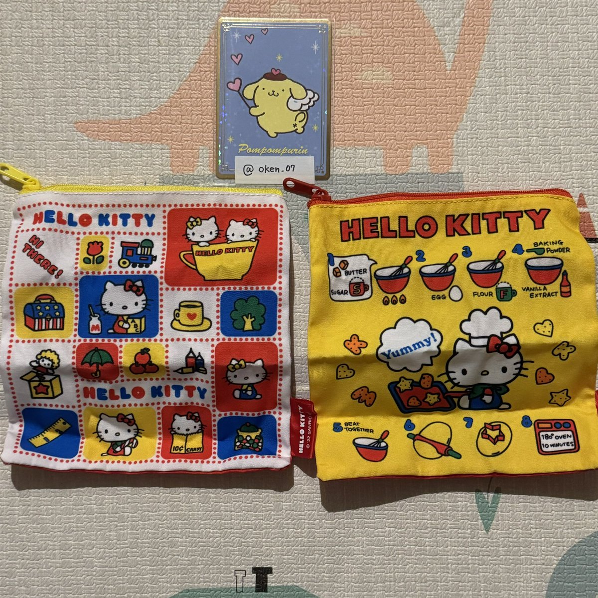 【交換】サンリオ ガチャ カプセルトイ 
ハローキティ70年代デザインコレクション

求
バンダナ(ブルー) ＞ バンダナ（レッド）

譲
スクエアポーチ（レッド、イエロー）

郵送でのお取引希望です。
宜しくお願いいたします。