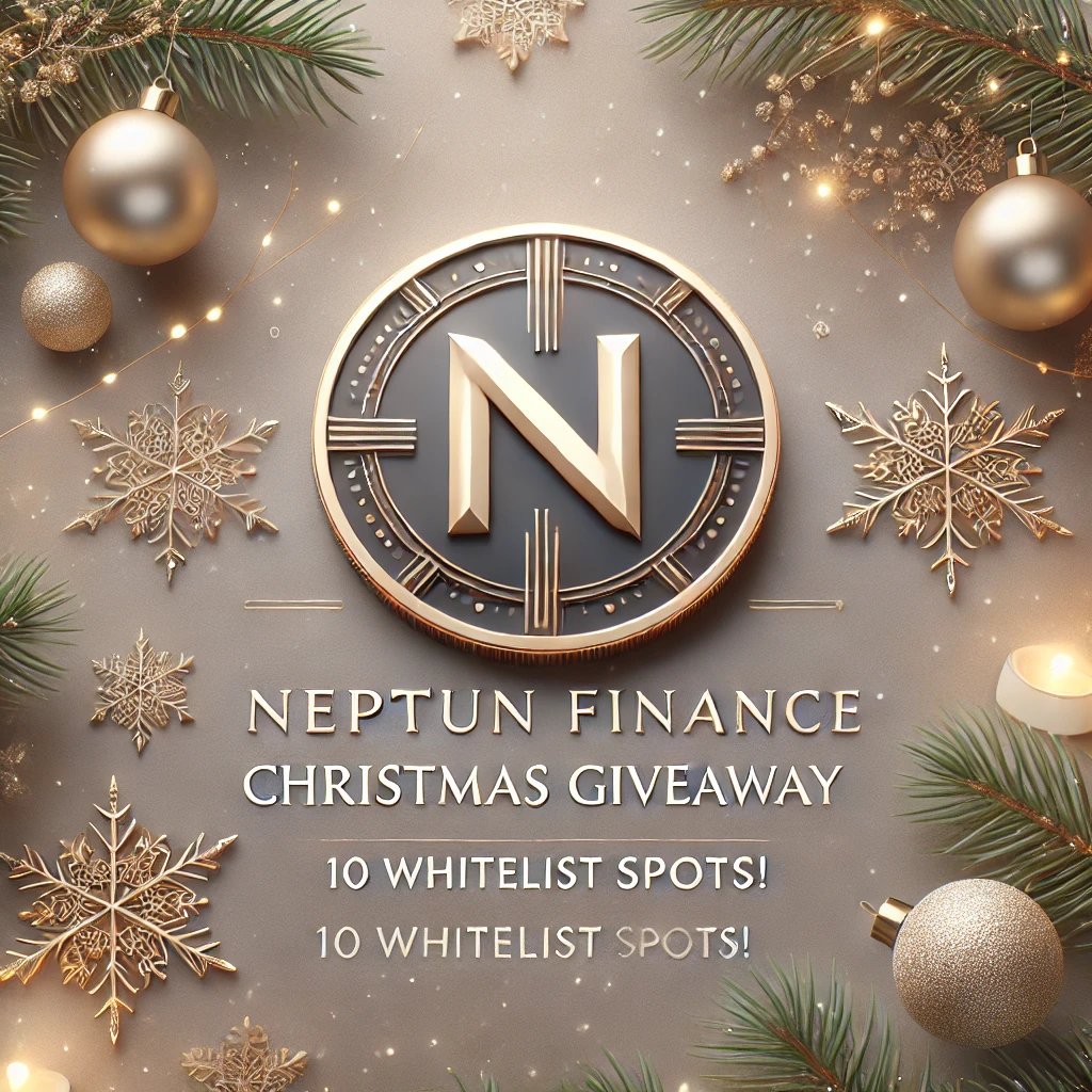 neptunfinance's tweet photo. 🎄🎁 Christmas Giveaway Alert! 🎁🎄

Neptun is spreading holiday cheer with 10 whitelist spots! 🎅✨

How to enter:
1️⃣ Tag a friend in the comments.
2️⃣ The more comments, the better your chances to WIN! 🚀

Winners will be picked on Christmas Day – our Santa gift to YOU! 🎁🎄

Get tagging NOW! 🎉

#NeptunFinance #Whitelist #Giveaway #CryptoChristmas