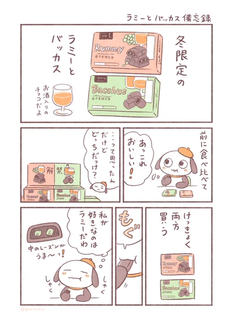 ラミーとバッカス備忘録 