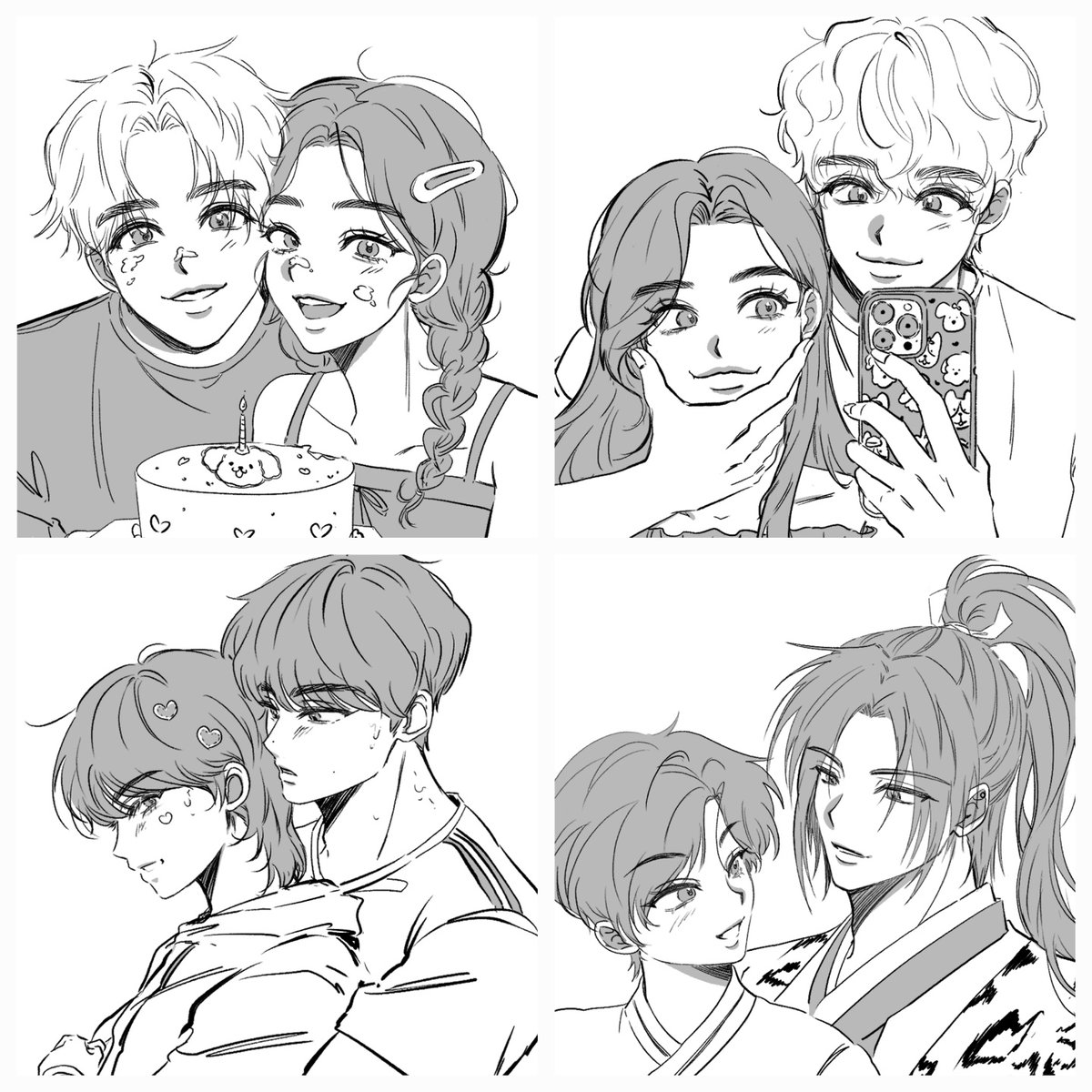 oats1004_17's tweet photo. #커미션

낙서느낌으로 가볍게 진행되는 무컨펌 커미션입니다!

1인 두상~흉상 1.5
(인원추가 xN)

나페스, 드림, 알페스(셉페스는 YR만가능)

미소년 미소녀 위주로 그리다보니 참고해주세요 ><

빠른마감 가능
7일이내 (1인당 +5000)
당일마감 (+ 전체금액 50%)

오픈카톡
https://t.co/4JnUomuogL https://t.co/RhgmYtm7sc