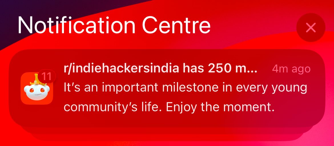 250+ Indian Indie Hackers together 🙌