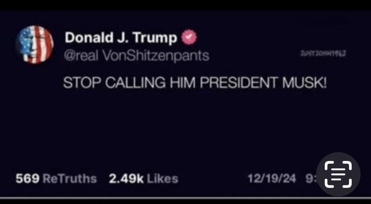 Garnet_2203's tweet photo. Someone is triggered. 👇👇👇#PresidentMusk #trump #elonmusk #Christmas https://t.co/xdi3PcHJhZ