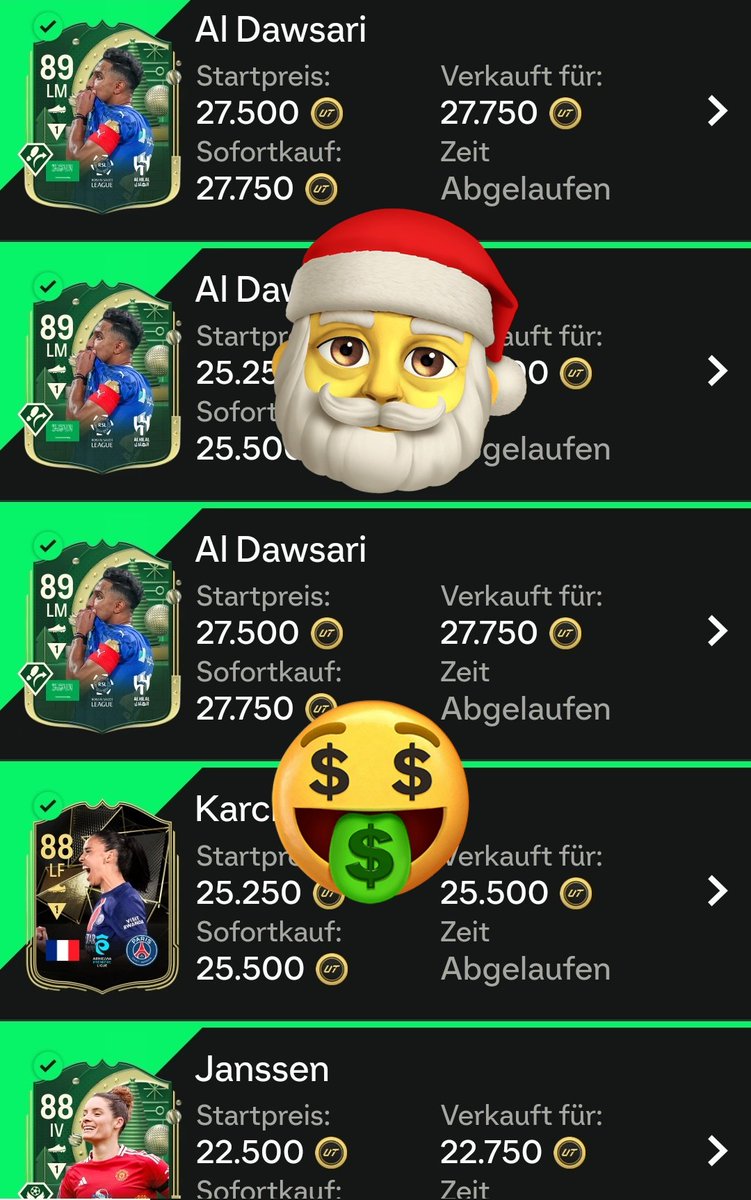 Weihnachts Listen Gewinnspiel🎄🎅❄️🔥

30 absolute Low Budget Top Seller🥳

Verkäufe ohne Ende.

Wir schicken die Liste so vielen wie es geht und schreiben die Vorgehensweise.

Coins garantiert😍🔥✅️

<a href="/Brandahlen90/">Brandahlen</a> <a href="/SwepixTv/">SwepixTV</a> <a href="/MM___TV89/">MM___TV</a> folgen
Post 💜 RT 
Bei 300💜 für alle🔥