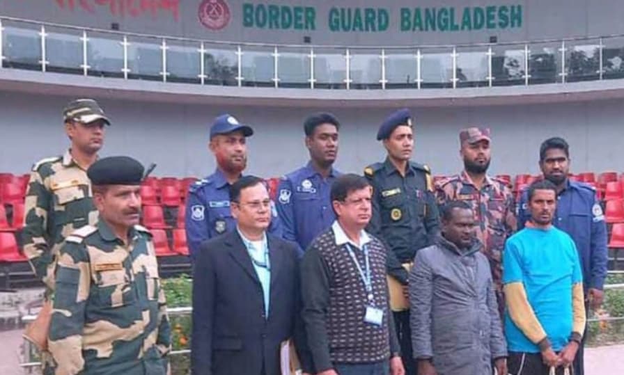 সাত বছর সাজা ভোগ শেষে ২ ভারতীয় নাগরিককে স্বদেশে প্রত্যাবাসন