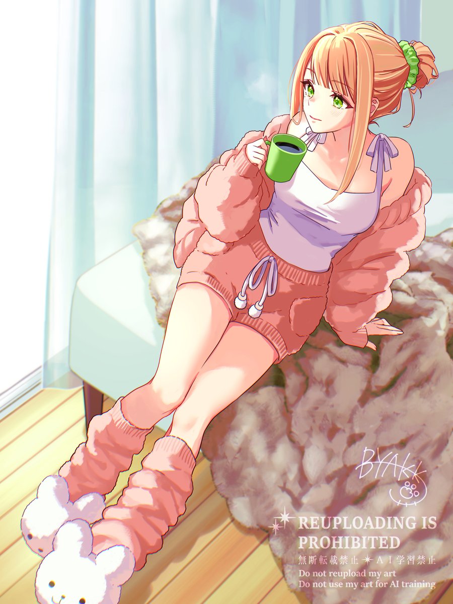 byakko_creator's tweet photo. 清香「Pっち、もう起きてるかなー…」

#学マスおしゃれ部 #C105 #学マス https://t.co/UV1l3lulAt