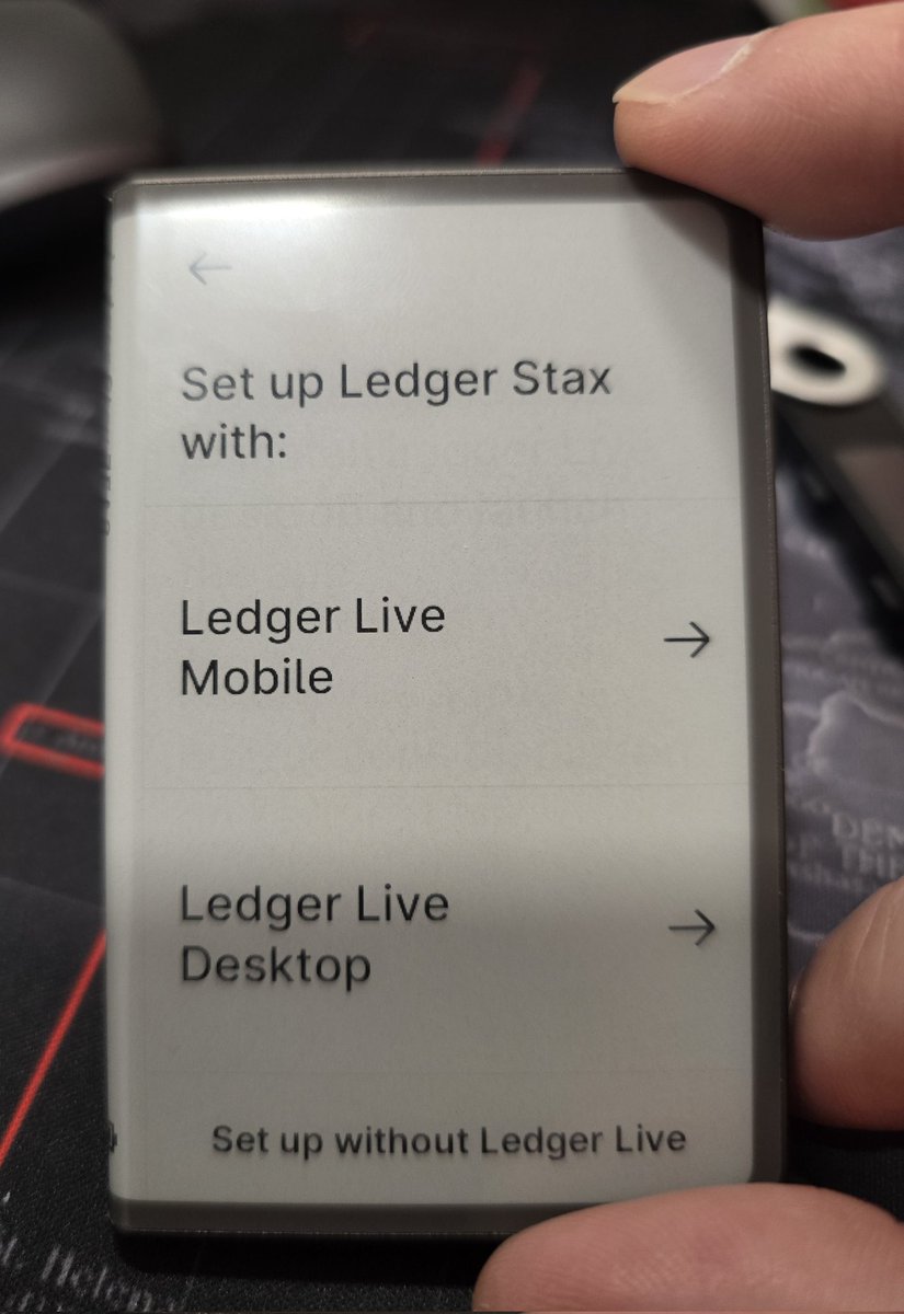 My Ledger Stax reset itself! I left the Stax plugged into my PC last night,  and at some point, I heard a beep and saw the screen flash to the Ledger  logo.