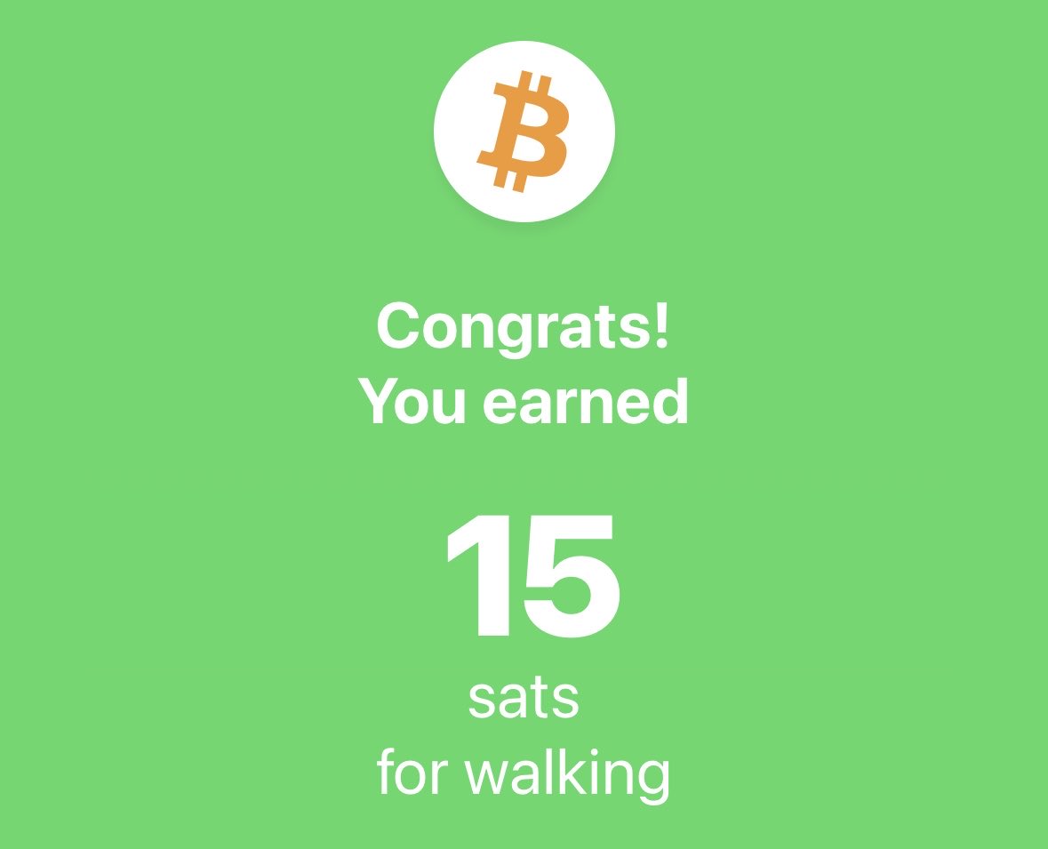 hakobert's tweet photo. Wow 📢 Wieder 15 #FreeSatoshis einfach so mit der Smiles #BitcoinApp erhalten. Kostenlose #SATs also #Satoshis nur für die tägliche Bewegung. Klickt https://t.co/mtOtbLAiFN um mitzumachen! https://t.co/ybdNrEVAWI
